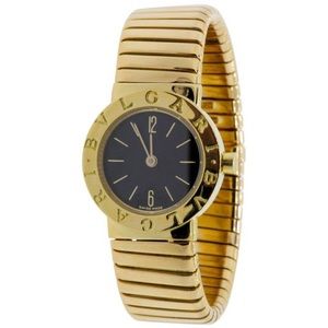 Bvlgari Gold Watch 18k Gold